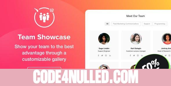 Team Showcase v1.2.0 - WordPress Team Showcase plugin