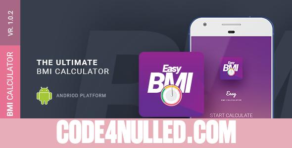 Easy BMI Calculator | Android Studio Mobile Application