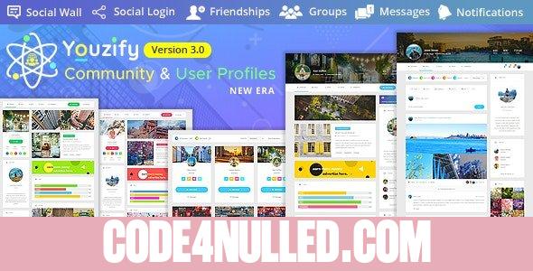 Youzify (formerly Youzer) v3.4.6 - BuddyPress Community & WordPress User Profile Plugin