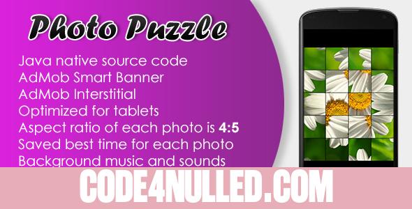Photo Puzzle Game with AdMob