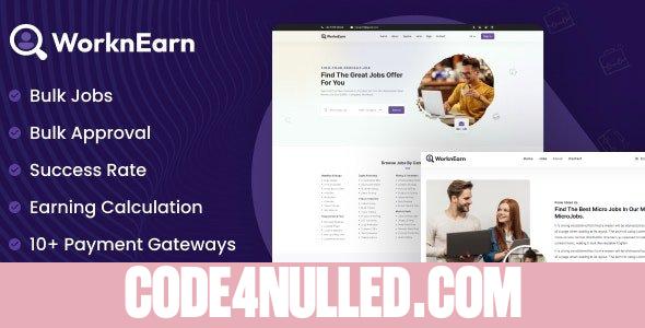WorknEarn v1.0 - Instant Jobs Marketplace