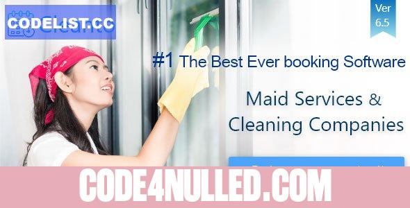 Cleanto v6.5 - Online bookings management system for maid services and cleaning companies