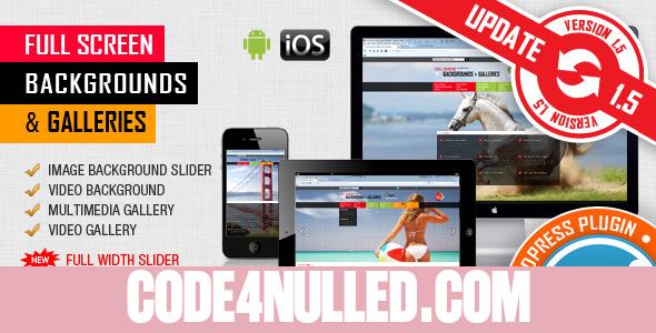 Image & Video FullScreen Background Plugin v1.5.3.3