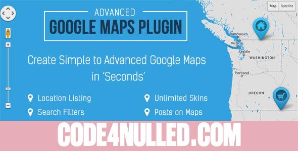Advanced Google Maps Plugin for Wordpress v3.4.5