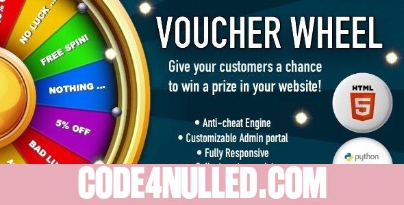 Voucher Wheel v1.0 - Engage and give prizes to your customers