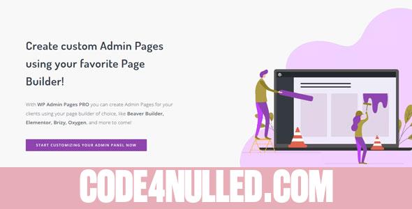 WP Admin Pages PRO v1.8.1