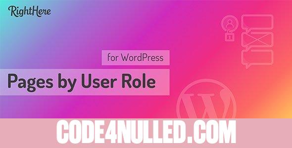 Pages by User Role for WordPress v1.7.2.101119