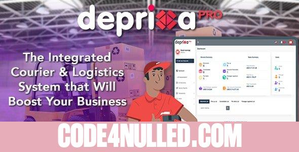 Deprixa Pro v7.6.0 - The Integrated Courier & Logistics System that Will Boost Your Business - nulled
