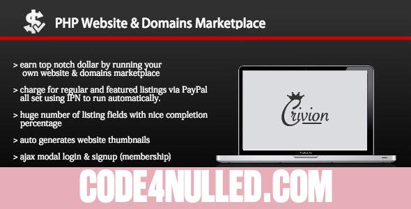 PHP Website and Domains Marketplace v1.6.1