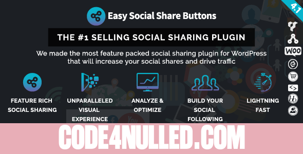 Easy Social Share Buttons for WordPress v4.1