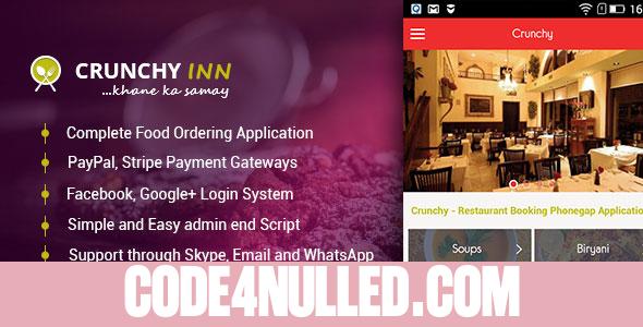 Crunchy - Restaurant Booking Phonegap Application
