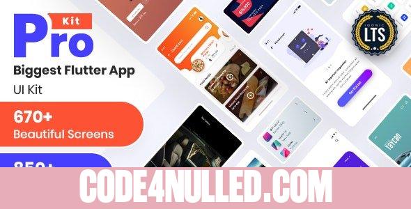 Prokit v10.0 - Biggest Flutter UI Kit
