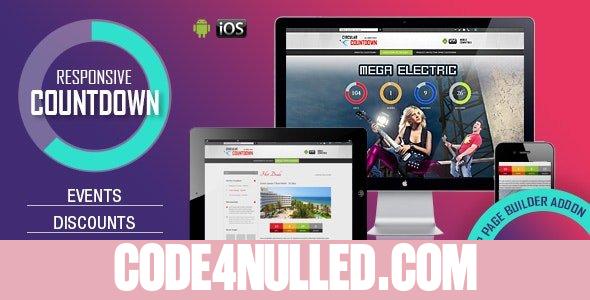 CountDown PRO v1.0 - Elementor Widget Events/Products Launch