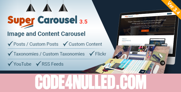 Super Carousel v3.6.6 - Responsive Wordpress Plugin