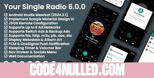 Your Radio App (Single Station) v6.0.0