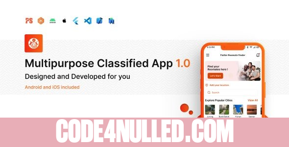 PSX v1.0.4 - Multipurpose Classified Flutter App with Laravel Admin Panel