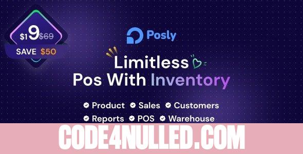 Posly v1.0 - Pos with inventory Management System