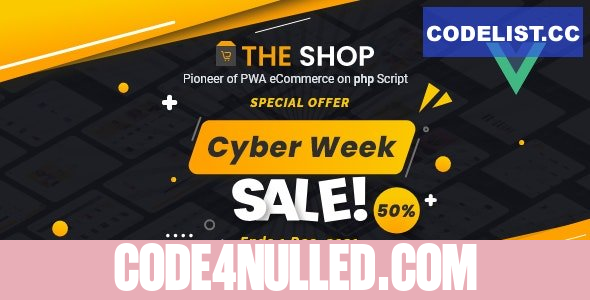 The Shop v1.0 - PWA eCommerce cms - nulled