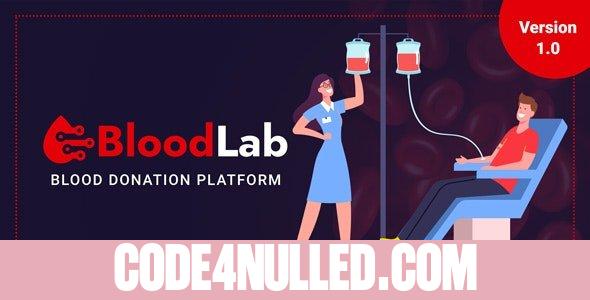 BloodLab v1.0 - Blood Donation Platform