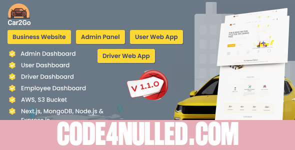 Car2Go v1.1.0 - One Stop Ride Share Platform