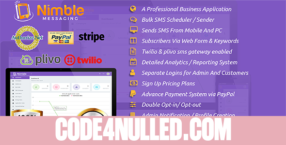 Nimble Messaging Professional SMS Marketing Application For Business