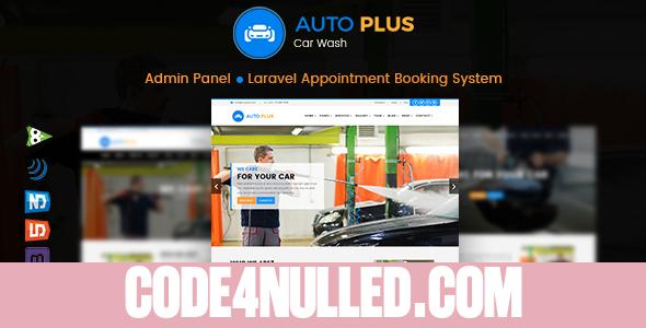 Auto Plus - Laravel Car Wash Booking