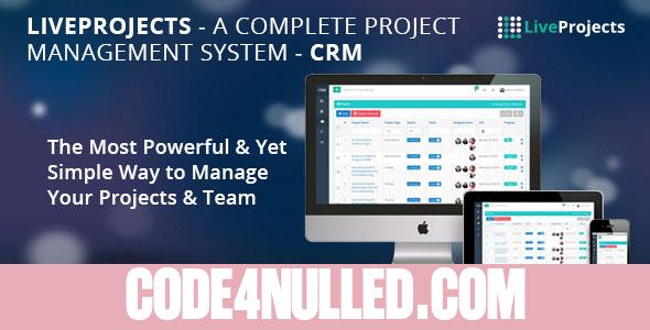 LiveProjects - Complete Project Management CRM
