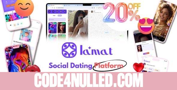 Lamat v3.2.0 - Ultimate Online Dating Platform, Video Dating, Live Stream | tinder tiktok tango instagram