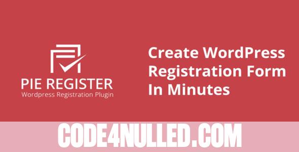 Pie Register Pro v3.7.43 + Addons