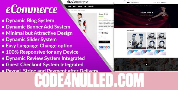 eCommerce - Responsive Ecommerce Business Management System