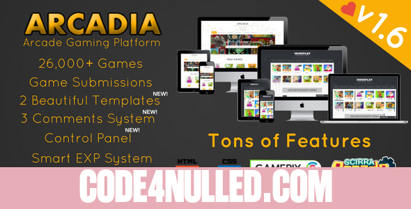 Arcadia v1.6.6 - Arcade Gaming Platform