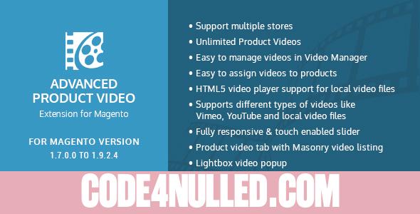 Advanced Product Video Extension for Magento