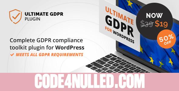Ultimate GDPR v1.7.2 - Compliance Toolkit for WordPress