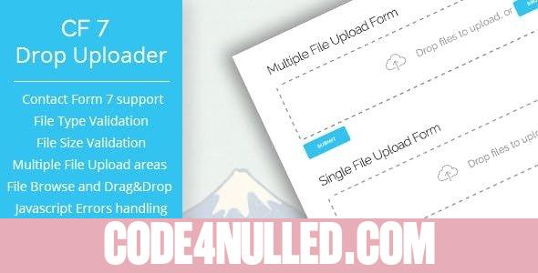 Drop Uploader for CF7 v2.3.1