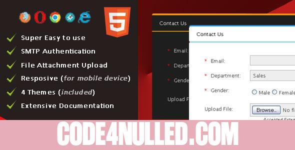 Easy PHP Contact Form Script v2.3