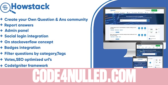 HowStack v1.0 - Questions And Answers Platform