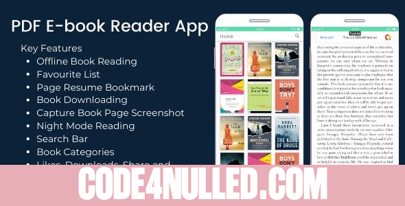 PDF Ebook Reader App + Admin App v1.0
