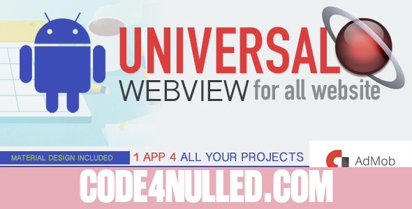 Android WebView App - Universal for all website