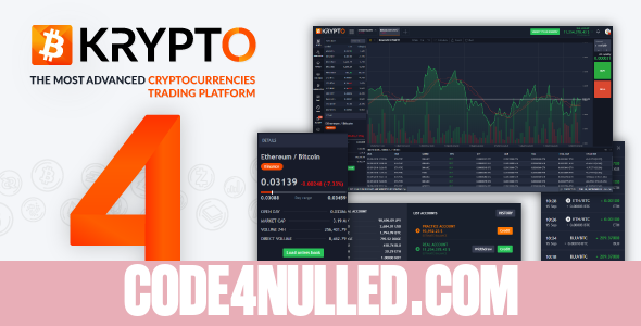 Krypto v4.1 - Live Trading, Advanced Data, Market Analysis, Watching List, Portfolio, Subscriptions