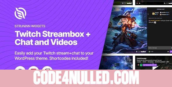 Struninn - Twitch Streambox with Chat and Videos v1.0.0