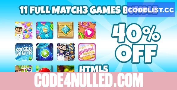11 Match 3 Full Version Games With CAPX