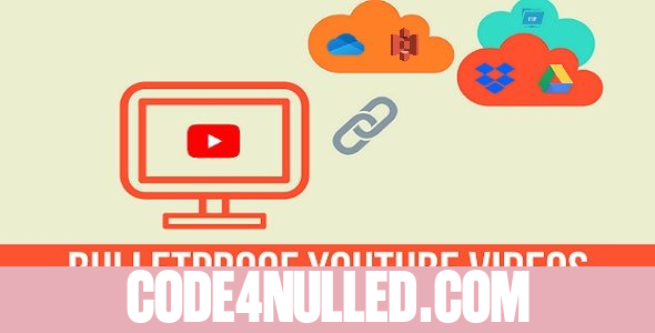 Bulletproof YouTube Videos v1.2.4 - Backup to Google Drive, Dropbox, OneDrive, Amazon S3, FTP