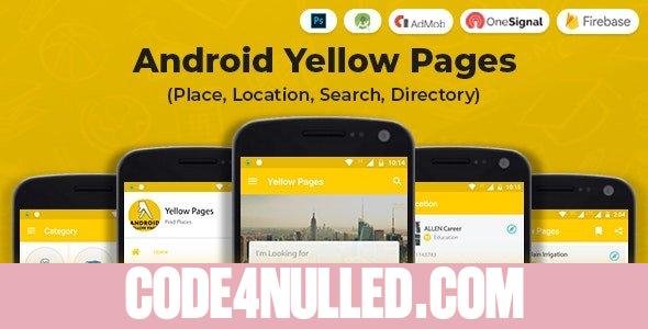 Android Yellow Pages (Place, Location, Search, Directory) v1.4