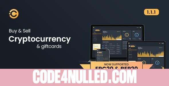 Cryptitan v1.1.3 - Crypto Multi-featured Exchange with ERC20 & BEP20 Crypto Support - Giftcard Marketplace - nulled