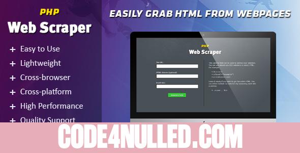 PHP Web Scraper - Easily Grab HTML From Websites