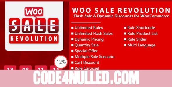 Woo Sale Revolution v3.0.1 - Flash Sale+Dynamic Discounts