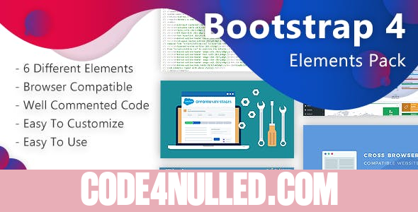 Bootstrap-4 Elements Pack