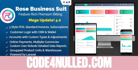 Rose Business Suite v4.0 - Accounting, CRM and POS Software