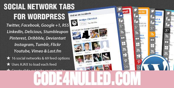 Social Network Tabs For Wordpress v1.7.5