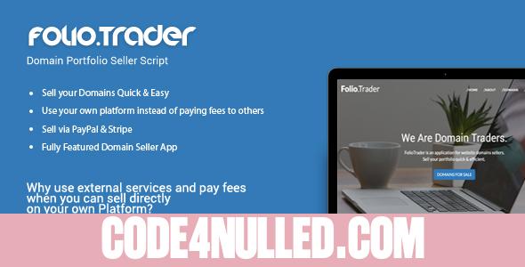 FolioTrader - Domain Portfolio Seller Script